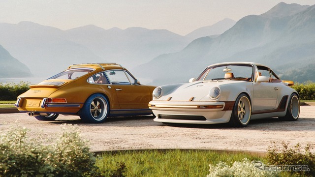 ルイ・ヴィトンとシンガーによる特別なポルシェ『911』