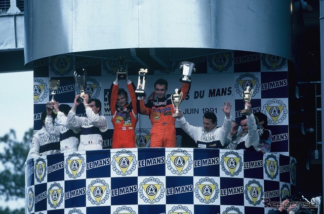 マツダ優勝（1991年ルマン24時間耐久レース）