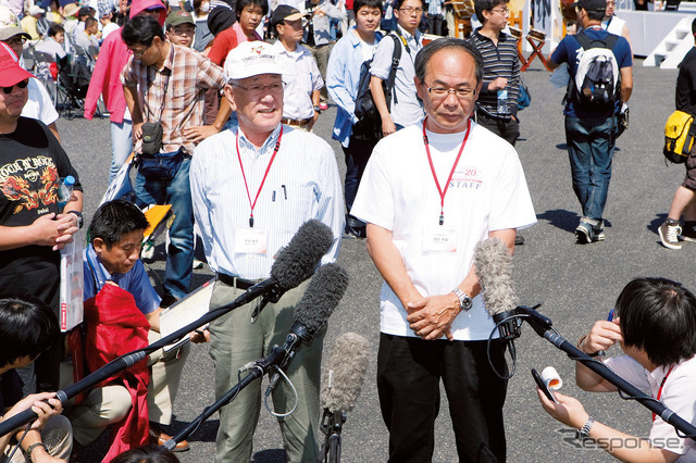 ロードスター20周年イベント（2009年）、平井氏と貴島氏