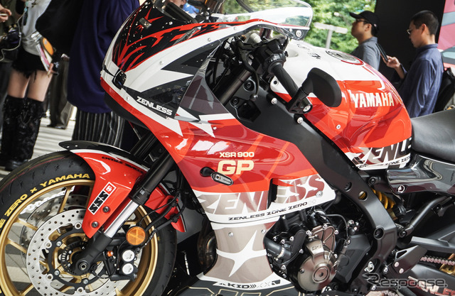 『ゼンレスゾーンゼロ』コラボ仕様のヤマハ『XSR900 GP』