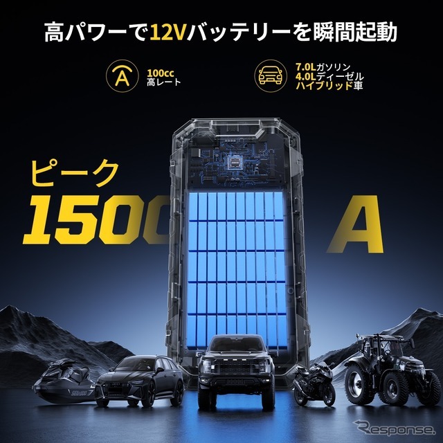 JESIMAIKの多機能ジャンプスターター『N01』