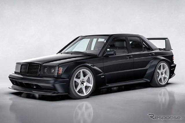 メルセデスベンツ『190E エボ2』再現のレストモッド『HWA EVO』にビーウィズ製オーディオ搭載へ