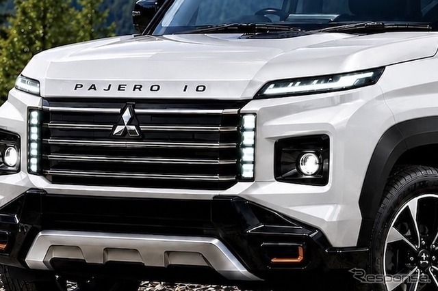 三菱 パジェロイオ 後継モデルの予想CG