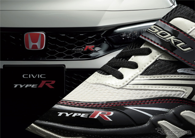 瞬足×Honda「CIVIC TYPE R」コラボレーションシューズ