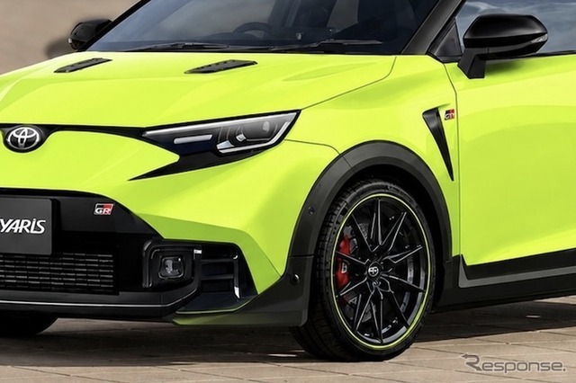 トヨタ ヤリス 次期型の予想CG
