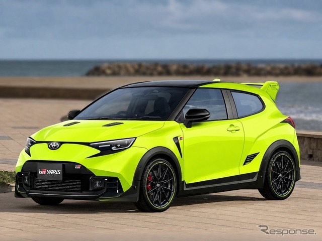 トヨタ ヤリス 次期型の予想CG