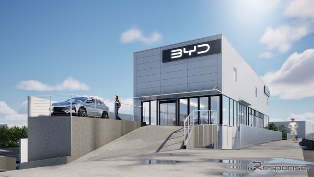 沖縄県豊見城にオープンする「BYD AUTO 沖縄」