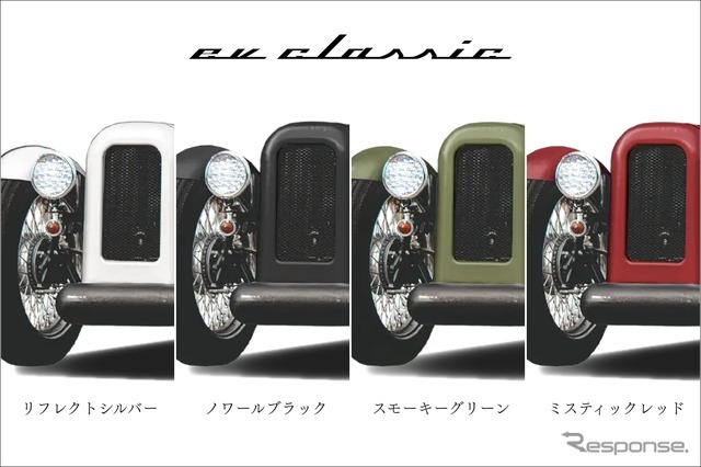 ブレイズの四輪電動ミニカー「EV CLASSIC（EVクラシック）」