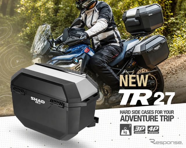 シャッドの新型サイドケース『TERRA TR27』