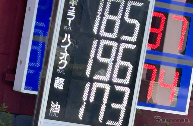 高市首相、ガソリン補助金継続で、レギュラー1リットル「170円」維持を表明（写真はイメージ）