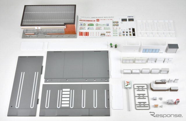 トミカラマ ヴィンテージ 16a　コンビニエンスストア（セブン-イレブン）　(C) TOMY