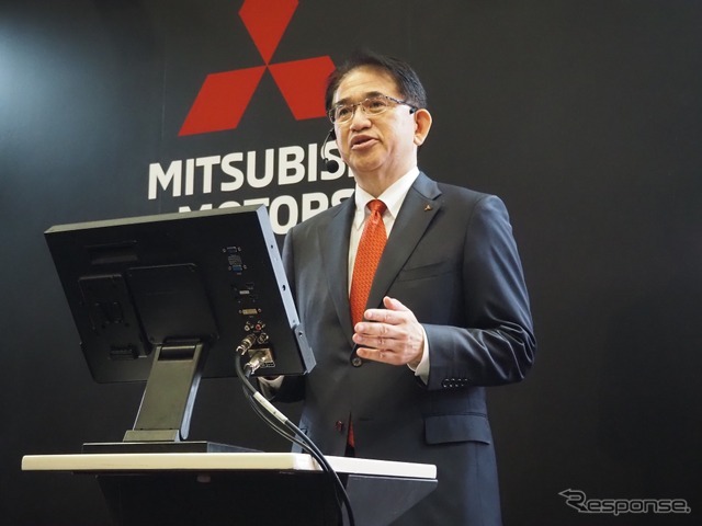 三菱自動車の岸浦恵介社長（資料画像）