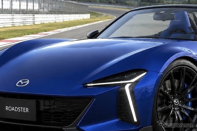 マツダ FRスポーツカー の予想CG