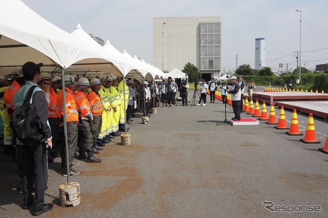 2026年地震防災訓練（道路啓開訓練）