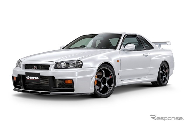 SKYLINE GT-R（BNR34）用 IMPUL フロントバンパー
