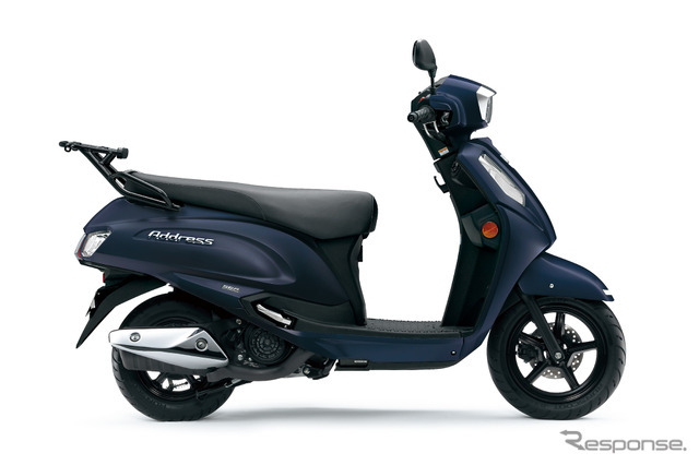 スズキ アドレス125（マットステラブルー）