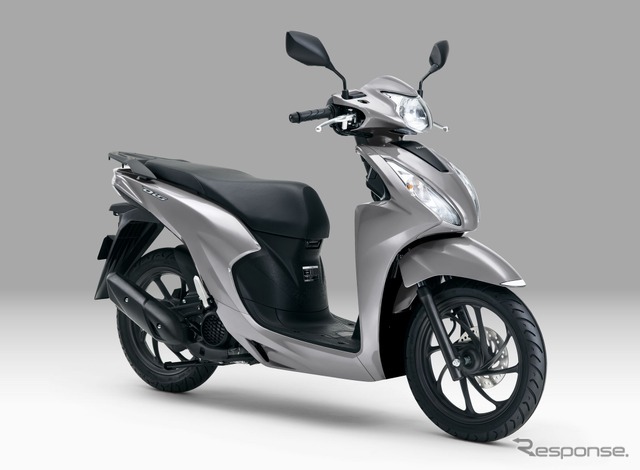 ホンダ Dio110・ベーシック（マットテクノシルバーメタリック）