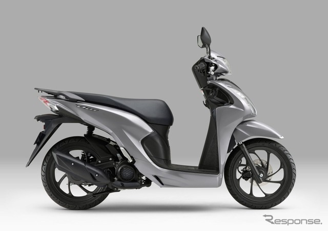 ホンダ Dio110・ベーシック（マットテクノシルバーメタリック）