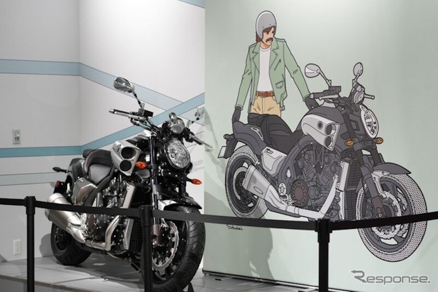 「イラストレーターが描く YAMAHAバイクのあるスタイル展」がYamaha E-Ride Baseで開催