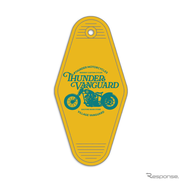 【TM×VV】MOTELキーリング（YELLOW）1000円