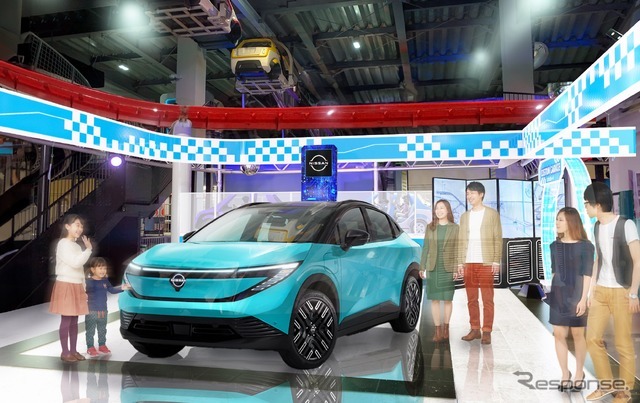 「実車展示スペース（イメージ）」