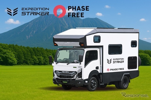 日本特種ボディーの新型キャンピングカー「EXPEDITION STRIKER」