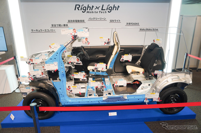 スズキの「Right×Light」（正しく、軽く）を実現する車両開発
