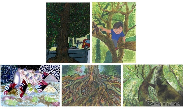 第23回ブリヂストンこどもエコ絵画コンクール　ブリヂストン大賞受賞作品