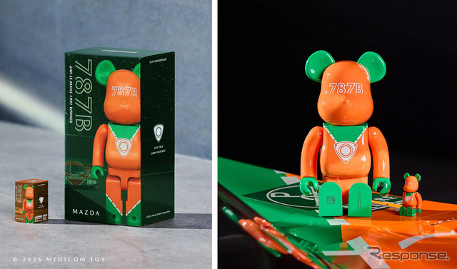 「BE@RBRICK × MAZDA 787B」