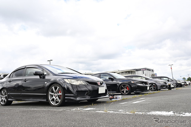 ホンダ車エリア…CARTUNE ALL USERS MEET神戸