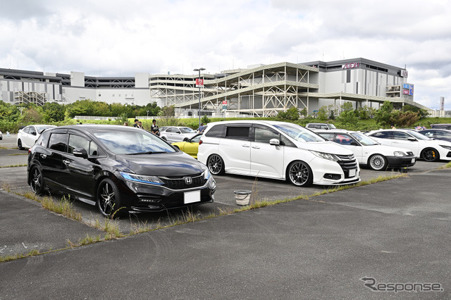 ホンダ車エリア…CARTUNE ALL USERS MEET神戸