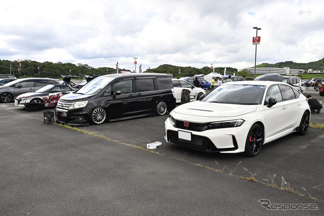 ホンダ車エリア…CARTUNE ALL USERS MEET神戸