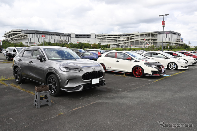 ホンダ車エリア…CARTUNE ALL USERS MEET神戸