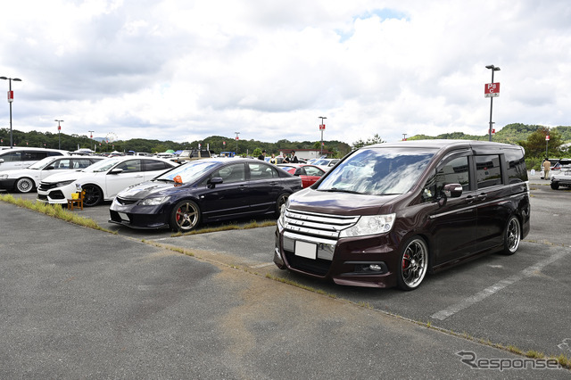 ホンダ車エリア…CARTUNE ALL USERS MEET神戸