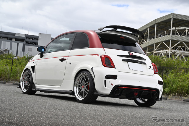 まーさん　アバルト595…CARTUNE ALL USERS MEET神戸