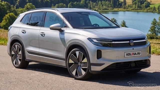 VW ティグアンEV の予想CG