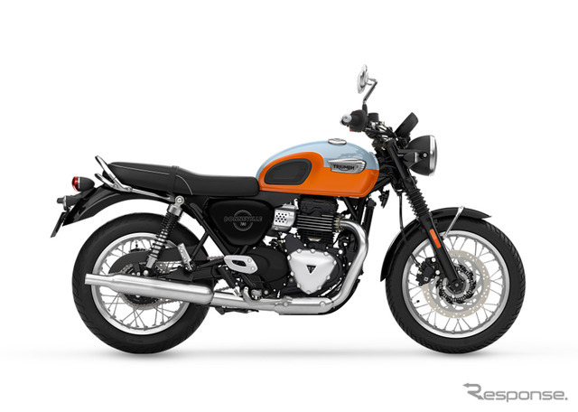 トライアンフ ボンネビル T40（メリデンブルー／タンジェリンオレンジ）