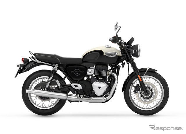 トライアンフ ボンネビル T40（フュージョンホワイト／ファントムブラック）