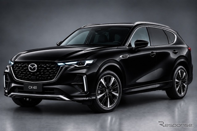マツダ CX-60 大幅改良の予想CG