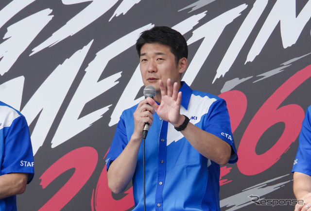 新型GSX-R1000Rのチーフエンジニア、東郷隼也氏