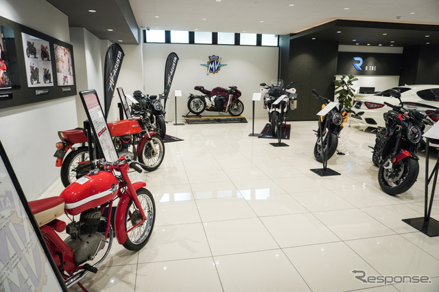 MVアグスタの新ショールーム「MV Agusta Yokohama-Kohoku Showroom」