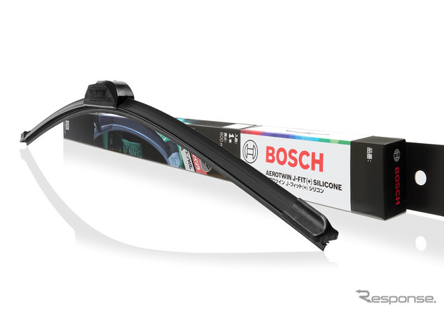 ボッシュの国産車用フラットワイパー「エアロツイン J-フィット（＋）シリコン」
