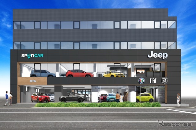 認定中古車専売店「ジープ／アルファ ロメオ／フィアット／アバルト大田スポティカーセンター」