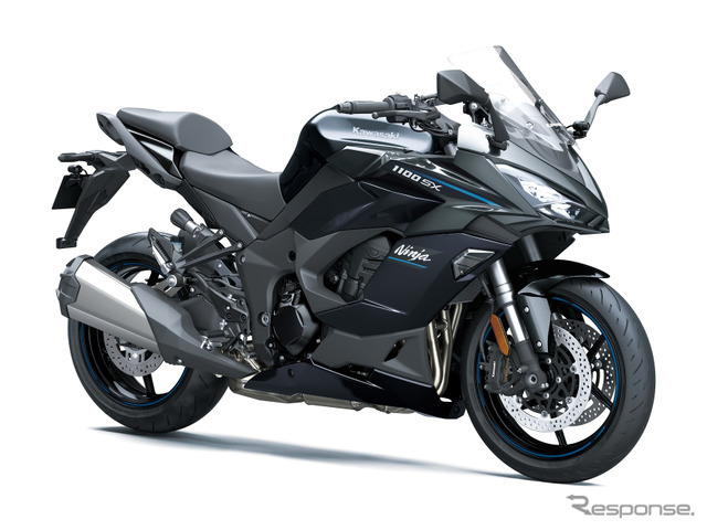 カワサキ Ninja 1100SX（メタリックカーボングレー×メタリックディアブロブラック）