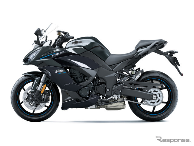 カワサキ Ninja 1100SX（メタリックカーボングレー×メタリックディアブロブラック）