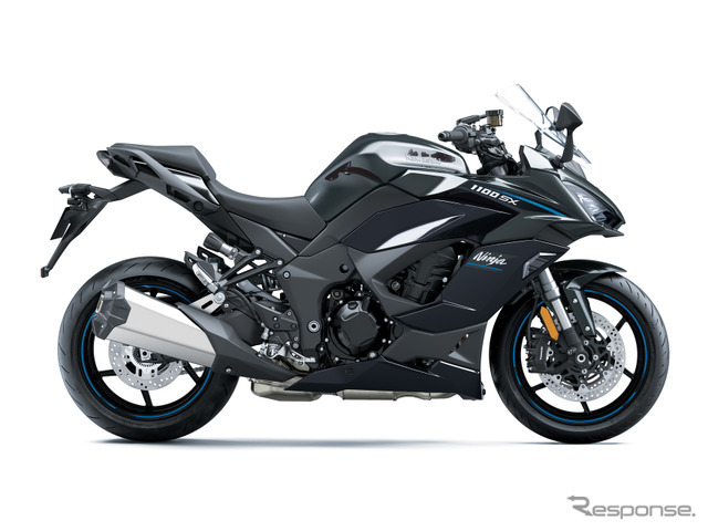 カワサキ Ninja 1100SX（メタリックカーボングレー×メタリックディアブロブラック）