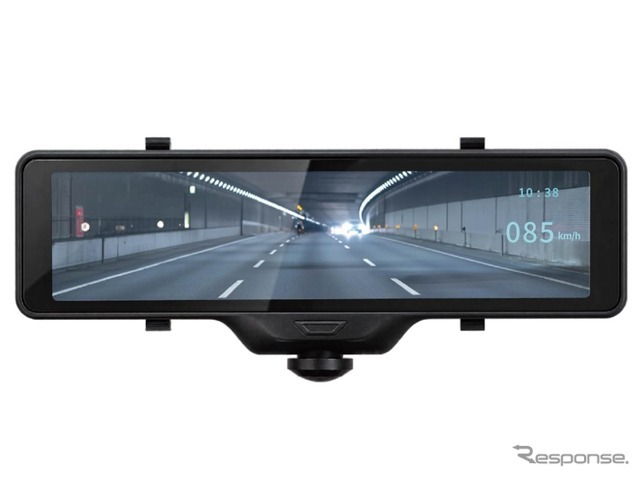 慶洋エンジニアリンの360度カメラ搭載スマートミラー型ドラレコ「AN-R138」