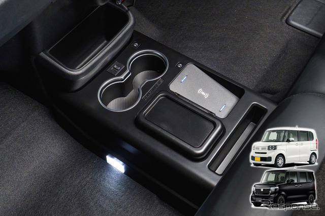 クラフトワークスのホンダ『N-BOX』JF5/JF6専用LEDコンソールボックス