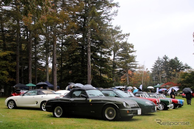 MG RV8やFも参加