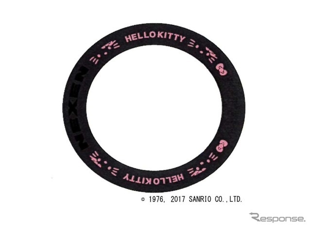 ハローキティ・タイヤ（c）1976. 2017 SANRIO CO.,LTD